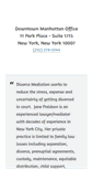 Mobile Screenshot of familylawandmediation.com